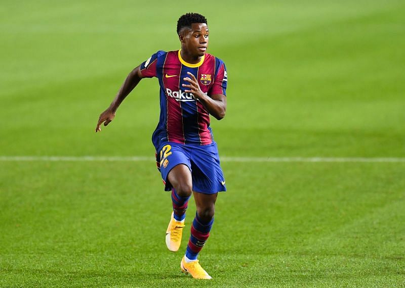 FC Barcelona's wonderkid Ansu Fati